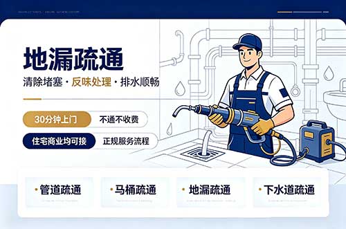 海伦地漏疏通